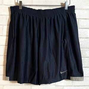 Nike Mens Training Basketball Navy Blue Shorts Large